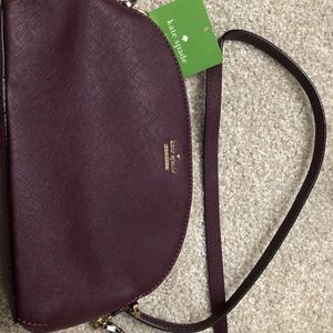 Kate Spade Leather Crossbody (Purple)